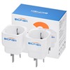 Bigfish Adaptor Australia Germany 2 Pack, Travel Adapter China Germany