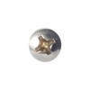 #10 x 3-1/2" Pan Head Sheet Metal Screws, Full Thread,