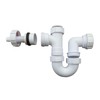 Multi-fit Sink Swivel P Trap with a Horizontal Nozzle 40mm