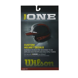 Wilson Custom Helmet Decal Kit (Cardinal)