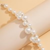 Pearl Necklace for Women 1920s Layered Pearl Choker Necklace Multilayer