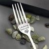 I Forking Love You Engraved Stainless Steel Fork Gift Box