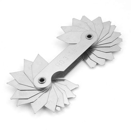 Stainless Steel Radius Fillet Gauge Measuring Tool Splitting Measuring Tool R0.3-1.5/R1-6.5/R7-14.5/R15-25 Pack of 4