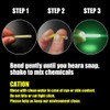 Glow Fever Bulk 100 PCS Night Fishing Float Fluorescent Glow