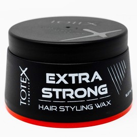 Totex Extra Strong Hair Styling Wax 150 ml - 24-Hour Effect, Shiny and Natural Hair Look - Maximum Control