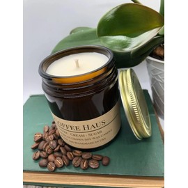 Prairie Fire Candles Scented Soy Wax Candle (8.0 oz) 50-60 Hour Burn Time, Cotton Wick, Amber Glass Jar, Grown and Made in USA - Prairie Spring