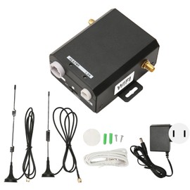 Industrial 4G LTE WiFi Router with SIM Card Slot 2 External Antennas 150Mbps Support 16 Users WiFi Hotspot 100‑240V US Plug