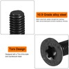 uxcell M4-0.7x10mm Flat Head Torx Anti Theft Machine Screws, 20Pcs