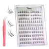 Manga Lashes Cluster, 120 Pcs 3 Styles Manga Lashes with
