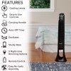 Honeyw*ll Black 40" Oscillating Electric Tower Stand Fan Quiet Set