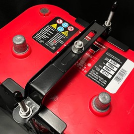 ARONOVA Adjustable Battery Hold Down,Universal Crossbar with 10''length,18-8 (304) Stainless Steel J bolt sets