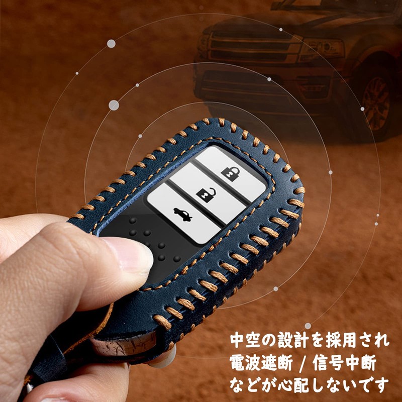 Fucaten Compatible Honda Key Case Key Cover Key Holder New