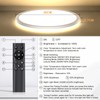 Ceiling Light LED Ceiling Light Dimmable with Remote Control, 3000