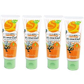 【×4本】Dental Exclusive Oral Care Home Gel Orange Caries Prevention Gel 65.0 Gram