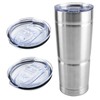 2Pack Replacement Lids Only Compatible with Bubba Envy S Tumbler,