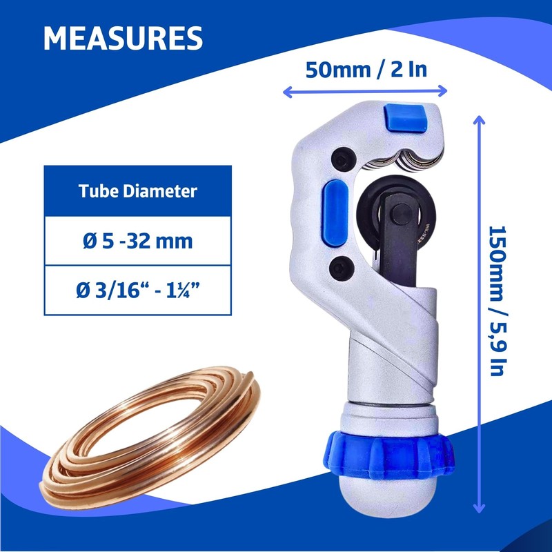 GOLDMAN SERVICE | Copper Pipe Cutter Professional Air Conditioning Plumbing