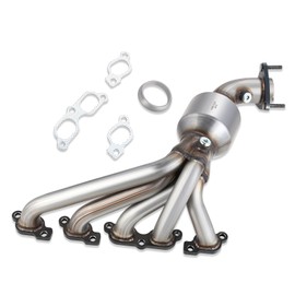 DNA MOTORING Factory Style Bolt-on Catalytic Converter Compatible with 07-12 Colorado Canyon / 07-08 H3 I-370 3.5L 3.7L,EPA Compliant,OEM-CONV-072