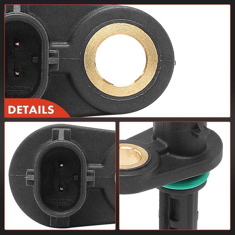 Frankberg ABS Sensor Wheel Speed Sensor 2-Pin Front Compatible with