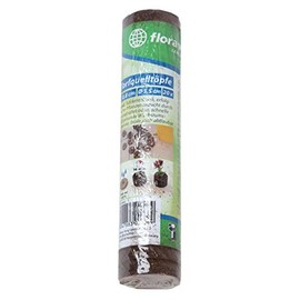 Floraworld 010842 Classic Peat Swelling Pots Set of 20 Natural Colours 3.5 x 3.5 x 0.8 cm