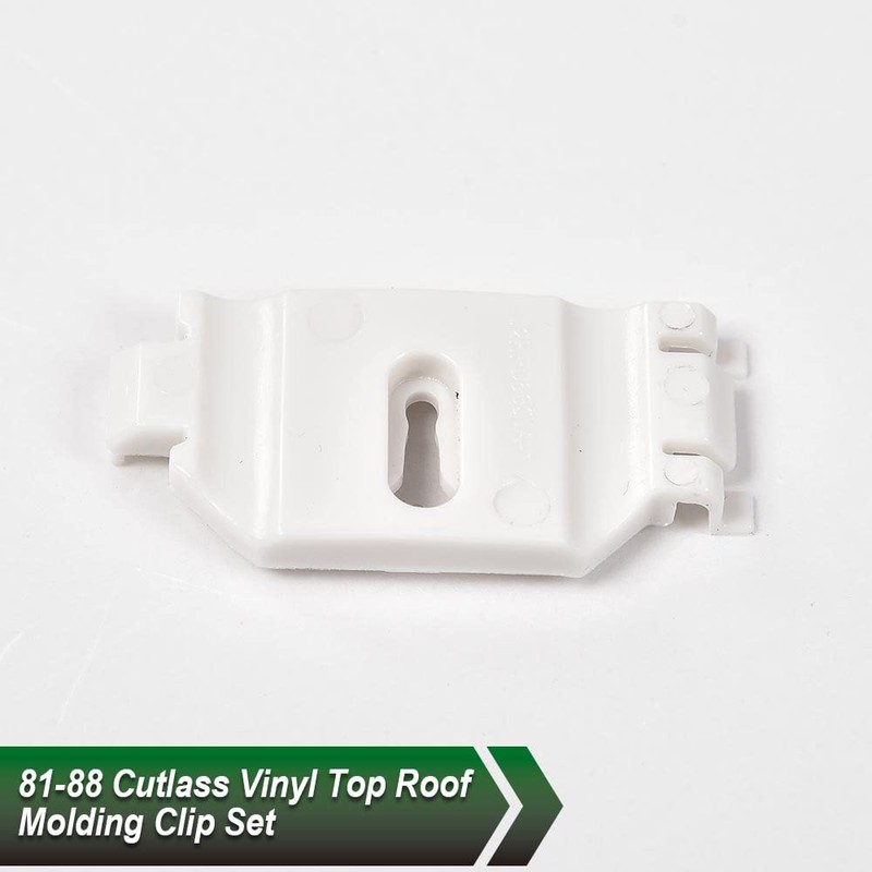 VRracing 28PCS Vinyl Top Roof Molding Trim Retaining Mounting Clip