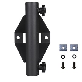 Truck Bed Rail Flag Pole Holder Mounting System Compatible with Tacoma Tundra(Black)