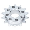 2Pcs Sprocket Gear Aluminum Anodic Oxidation Gears for Robots Machinery