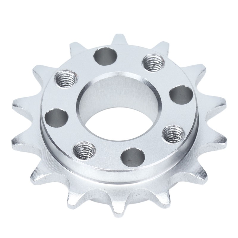 2Pcs Sprocket Gear Aluminum Anodic Oxidation Gears for Robots Machinery