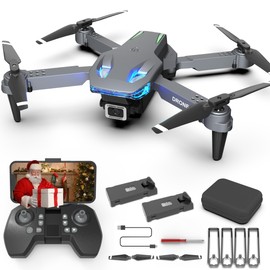 Drone with Camera Wipkviey T28- Mini Drone 90° Adjustment RC quadcopter 1080P HD, Fpv Foldable Drones for Adults, Drones for kids, With WiFi Video, Altitude Hold, Gesture Selfy, Headless Mode, 3D Flip, One Key Take Off/Landing for Beginners