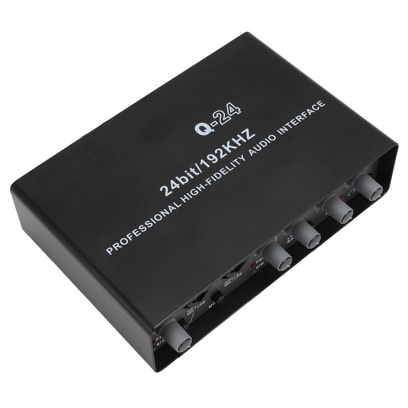 Sound Interface Professional 48V Phantom Power DSP Effect 24 Bit