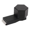 Mini Portable Magnetic Billiard Cue Chalk Case Black Billiard Cue