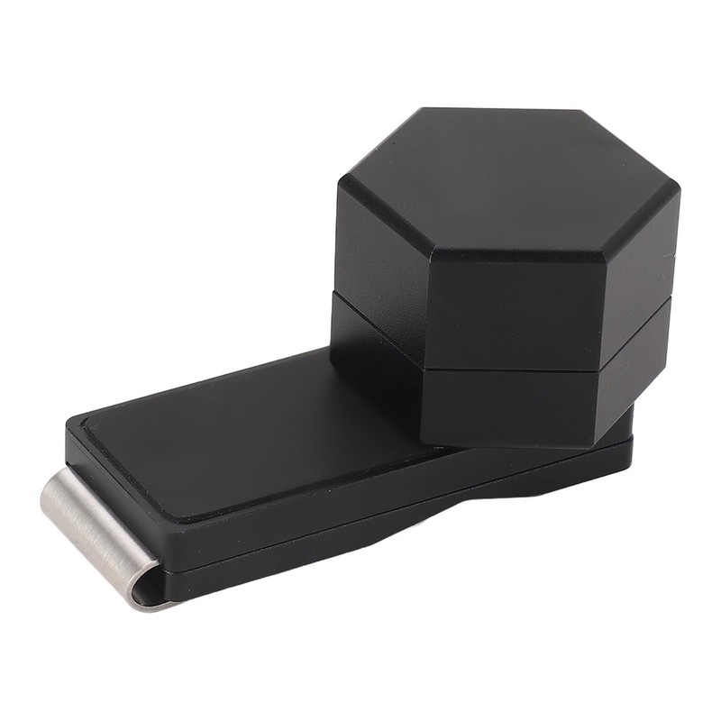 Mini Portable Magnetic Billiard Cue Chalk Case Black Billiard Cue