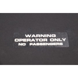 Unbranded Honda CT70 CT90 CT110 ATC70 NC50 NQ50 NU50 PA50 "Operator Only Decal"