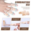 Pluvyze 15-piece set finger splint, finger protection, including 8 finger