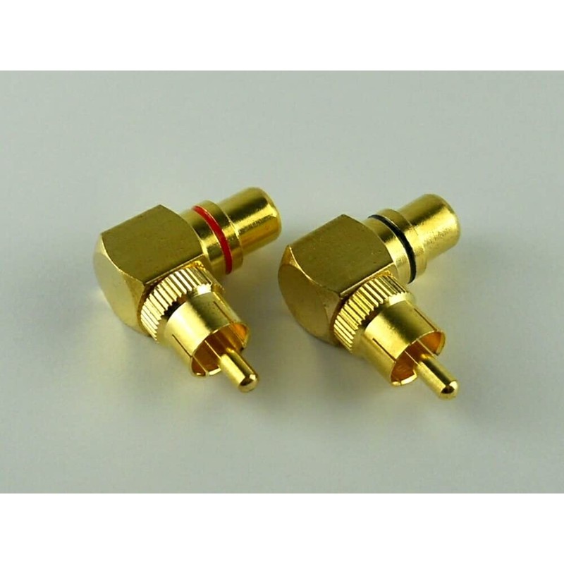 MG-M RCA Plug RCA Jack RCA Terminal Gold Plated Right