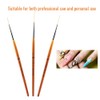 Fine Details Nail Art Liner Brush, Practical Portable Drawing Flowers