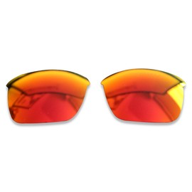 POLARLENS Polarised Replacement Lenses for Oakley Flak Beta - Compatible with Oakley Flak Beta Sunglasses (Fire Red)