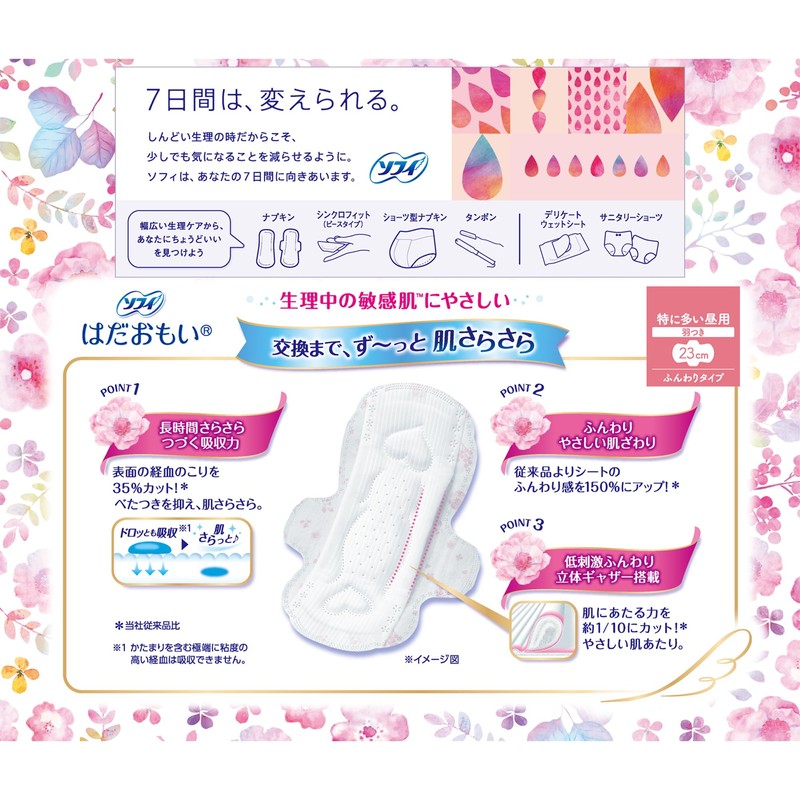 Sofi Hadaomoi, For Especially Heavy Daytime Use, 230 with Wings,
