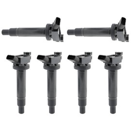 GoaMotors UF267 Ignition Coil Set Fit for Toyota Avalon Camry Highlander Sienna Solara Fit for Lexus ES300 RX300 RX400h 1999-2008 Coils Replaces C1175 (Set of 6)