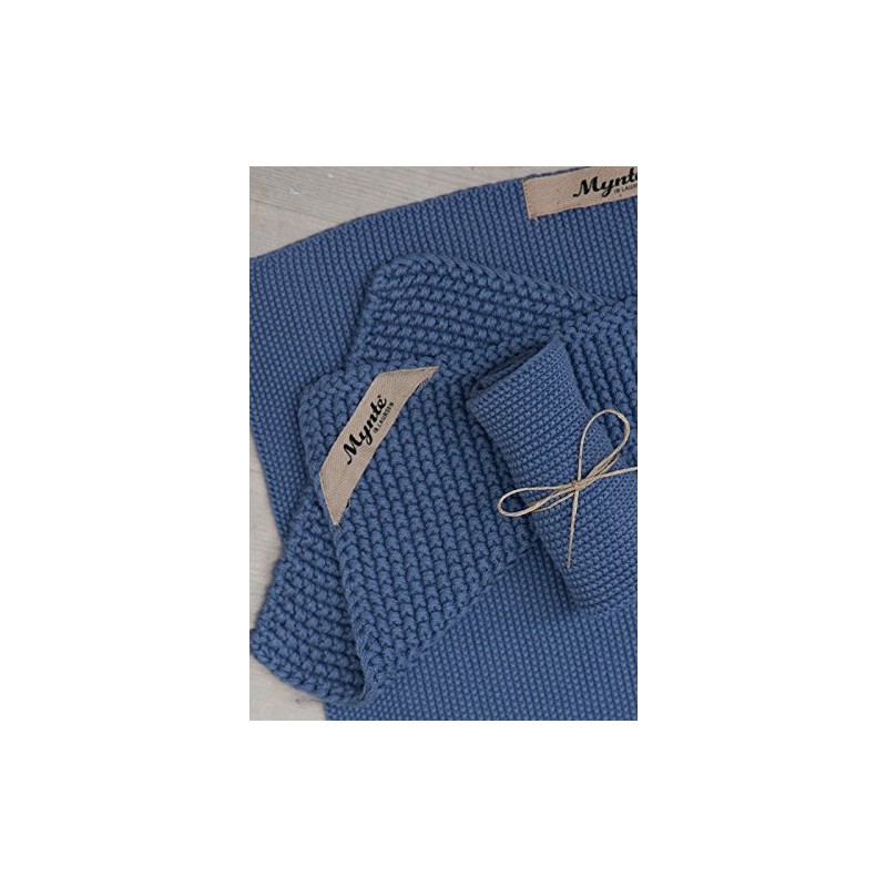 IB Laursen Mynte Cornflower Knitted Pot Holder