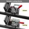 45" Foldable Pickup Truck Tailgate Ladder with Grab Handle, 360°