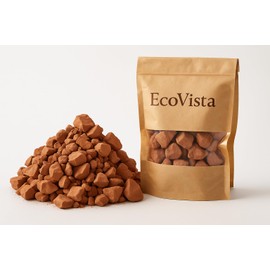 Natural Red Edible Clay Chunks - Organic, Pure, Ideal for Eating and Skin Care - 4 oz (114gm).