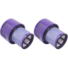 HEPA FILTER Replacement 969082-01 Compatible with DYSON Cyclone V10 Absolute - Animal - Motorhead - Total Clean - SV12 SV27 (2 Pack)