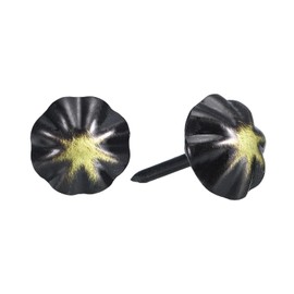 uxcell Upholstery Tacks Nail Pins Furniture, 50Pcs 11x17mm Thumb Tack Pins Assortment Kit Carbon Steel for Home Sofa DIY Decorative Nail Heads Nails, Bronze Color