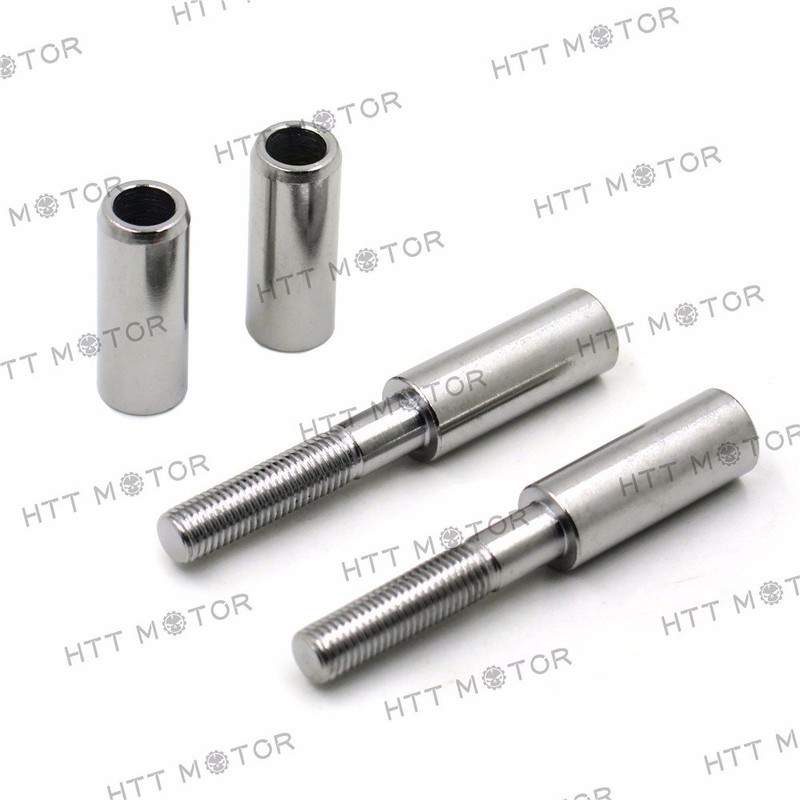 HTTMT MT387-001- Chrome 2 Inches Mirror Extensions Kit Compatible with