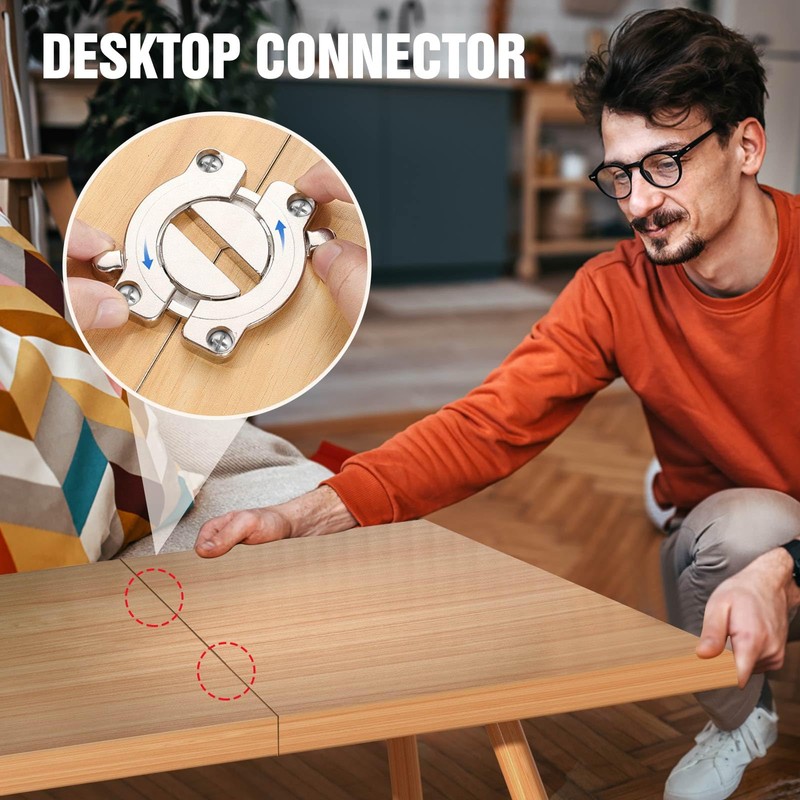 MDKAVE Heavy Duty Table Buckle Connectors,Table Leaf Locks and Latches