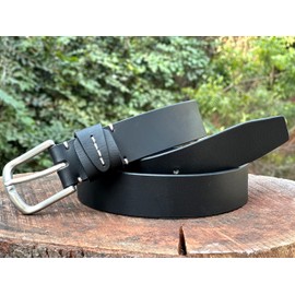 Western Bull Genuine Leather Belt for Men, 1–1.2'' with Classic Buckle ideal for daily wear with trousers & casual outfits (SMALL)