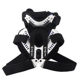 Adjustable Cervical Spine Tractor Correction Neck Brace Support Fixation Traction Device
