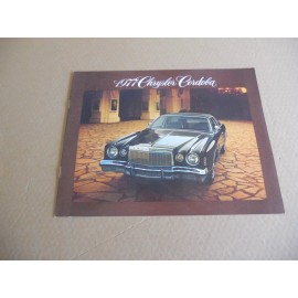 NOS Original 1977 Chrysler Cordoba Dealership Sales Brochure