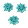 Zerodeko Pcs Bohemia Style Round Towel Mandala Tapestry Lotus Pattern