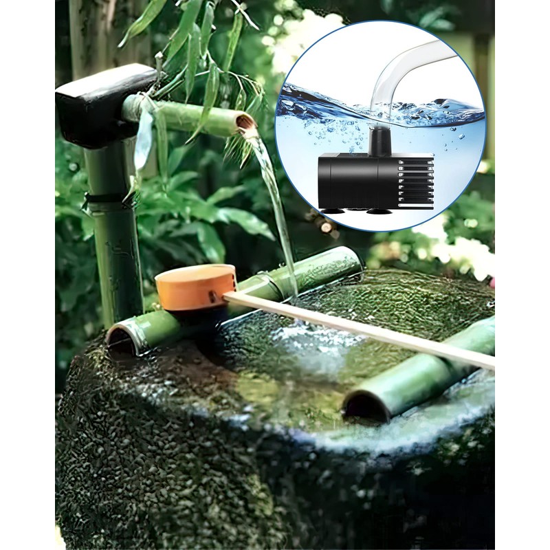 Biling Solar Fountain for Bird Bath, Solar Panel Kit Outdoor